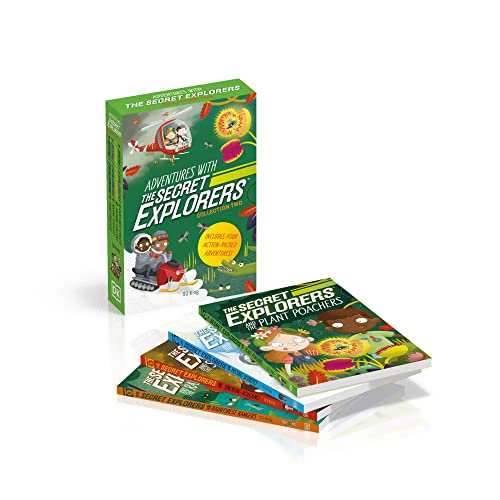 Adventures with The Secret Explorers: Collection Two: 4-Book Box Set of Educational Chapter Books